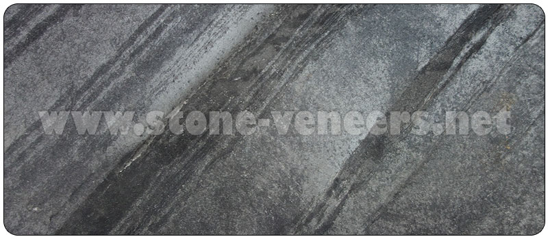 Ocean Black Flexible Stone Veneers India
