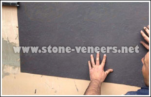 flexible thin stone veneer installation