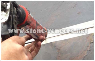 how to install natural thin stone veneers